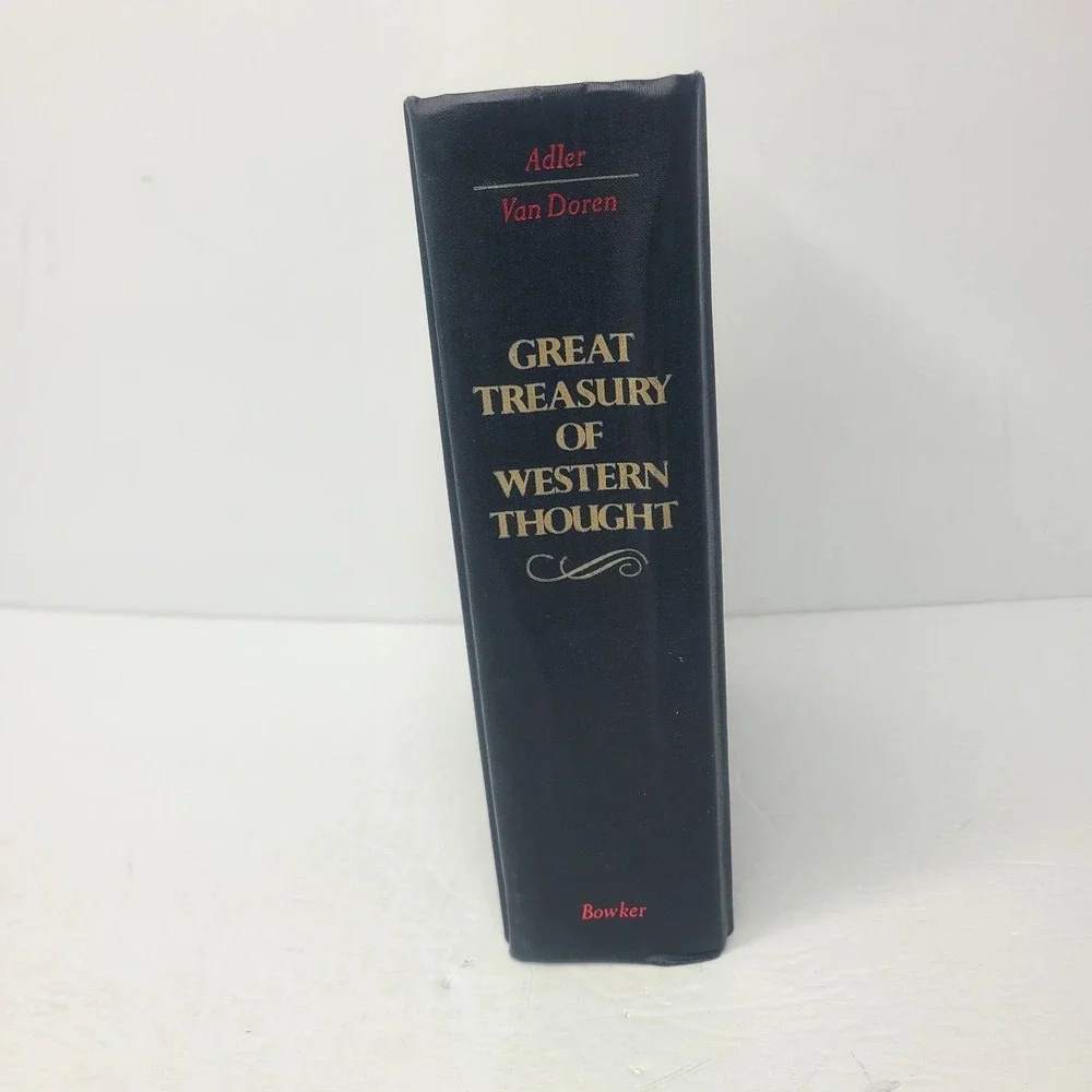 Great Treasury of Western Thought Adler Van Doren‎ 1977 1st Edition 2nd Printing